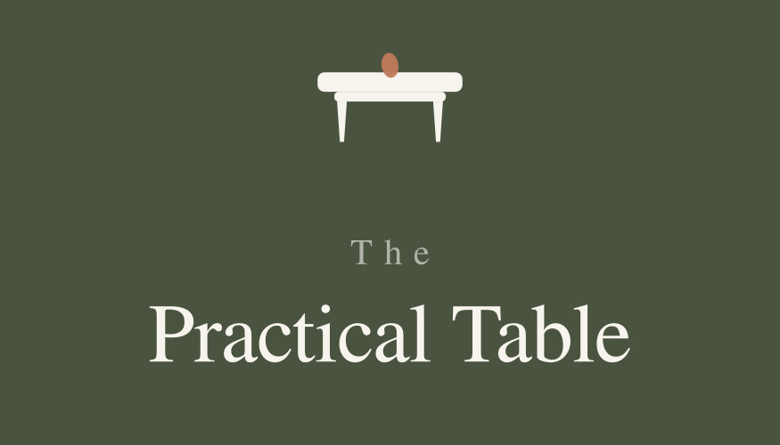 The Practical Table logo